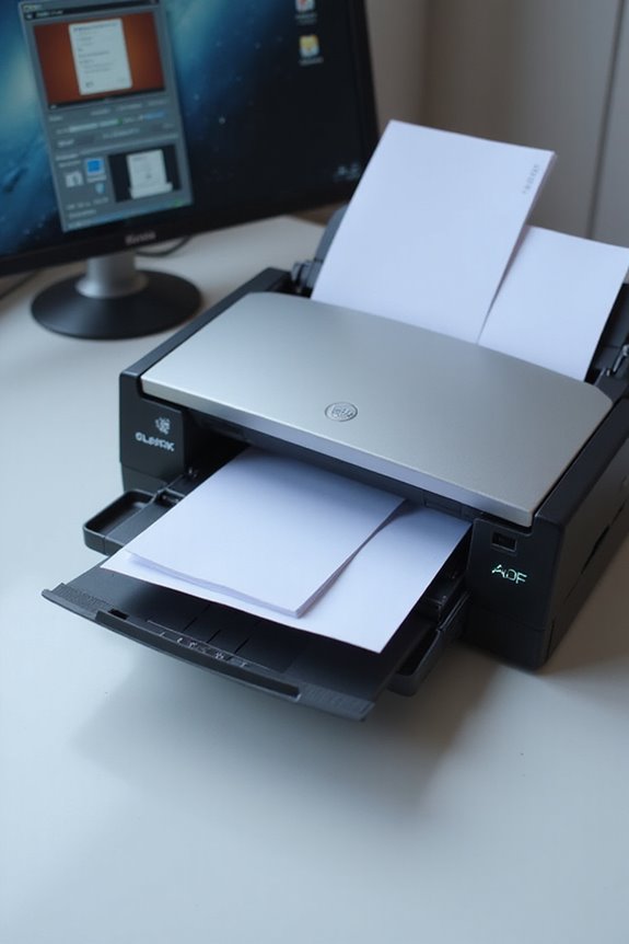 automatic double sided scanning process