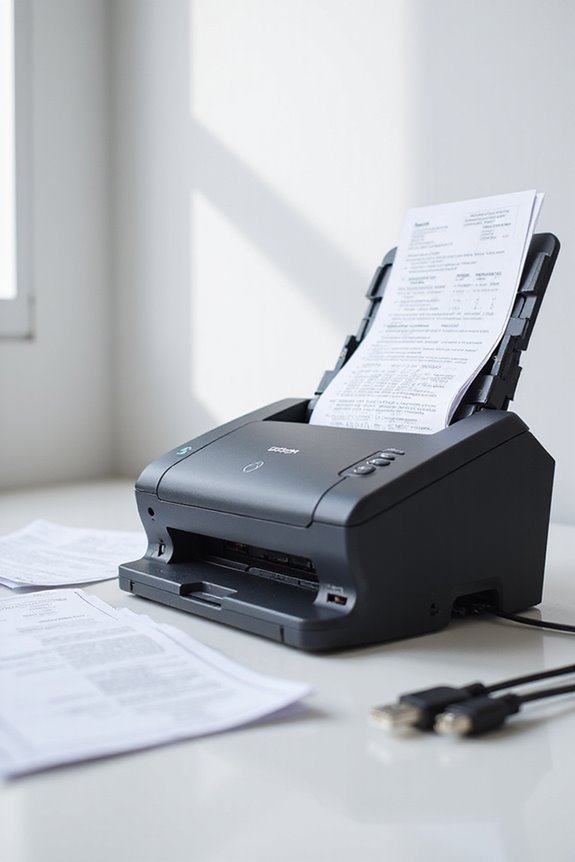 choosing epson scanner features