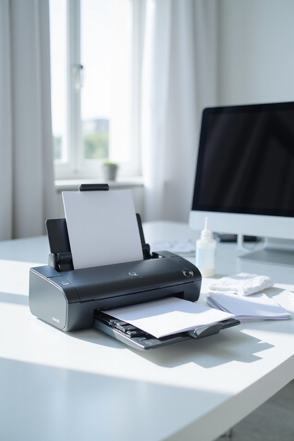 clean scanner rollers effectively