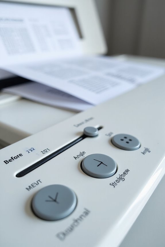 deskew settings fine tuning process