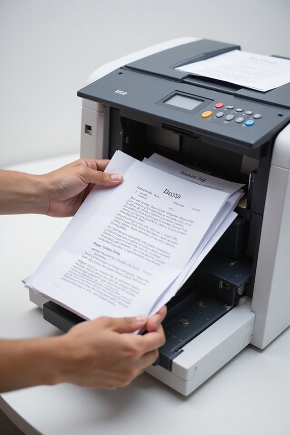 document preparation for scanning