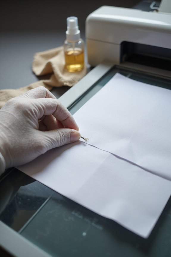 document preparation for scanning