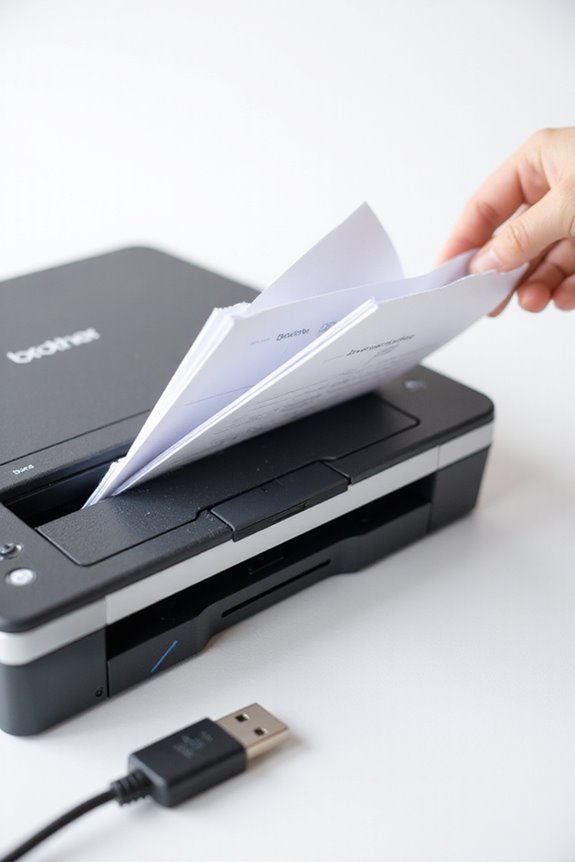 efficient document feeder usage