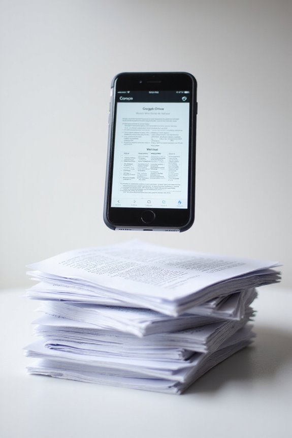efficient multi page document scanning