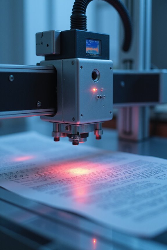 infrared scanning data interpretation