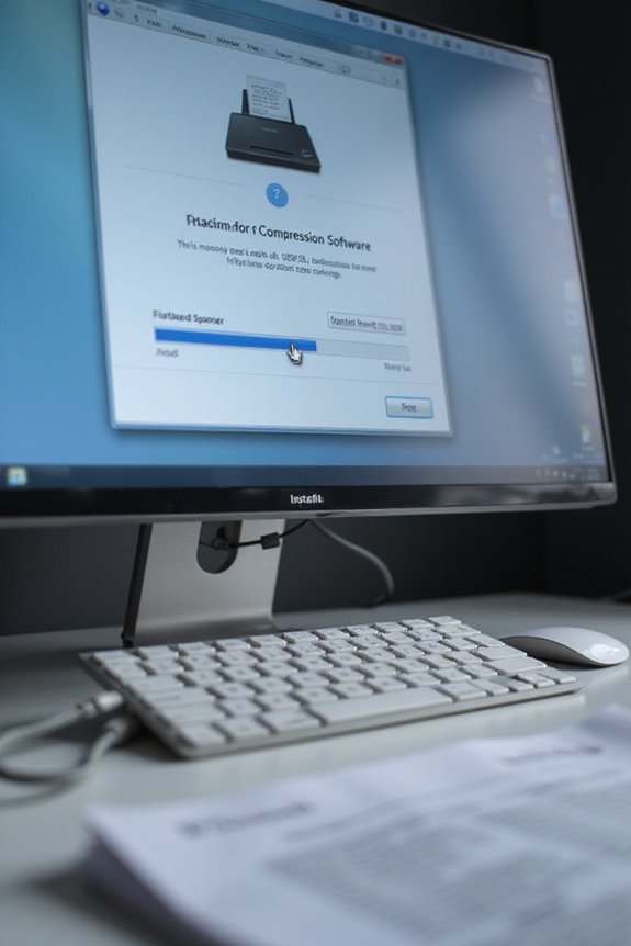 install scanner compression software