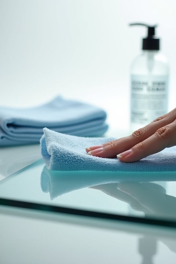 maintain scanner glass cleanliness