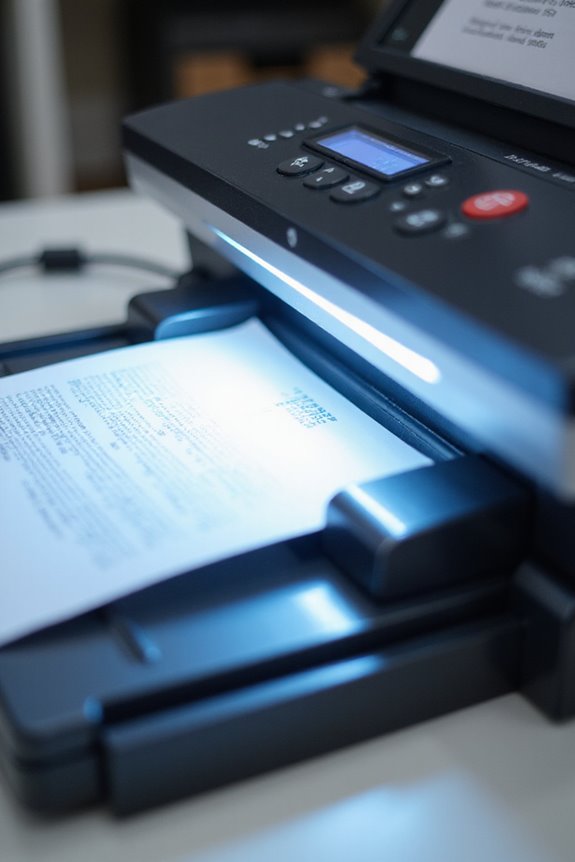 organized document scanning process