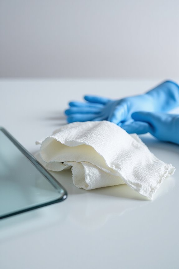 prepare environment for cleaning