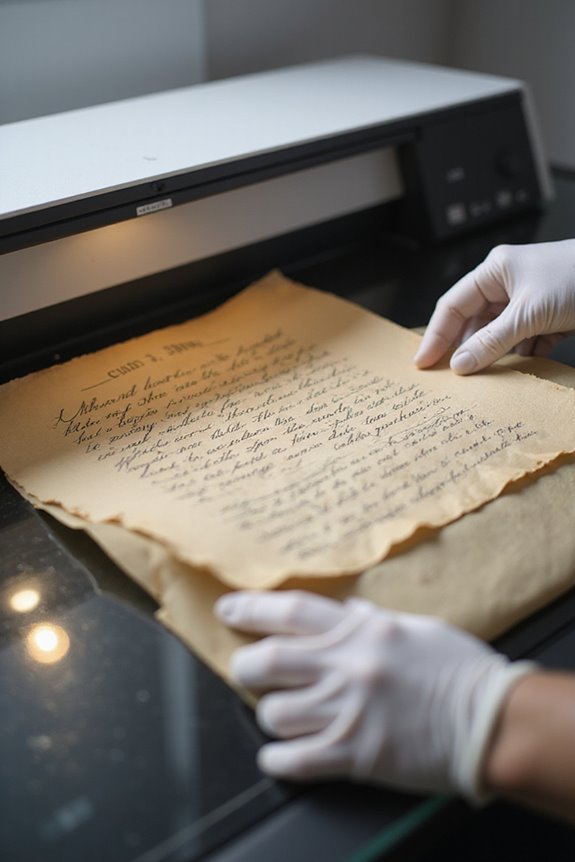 preservation techniques for scanning