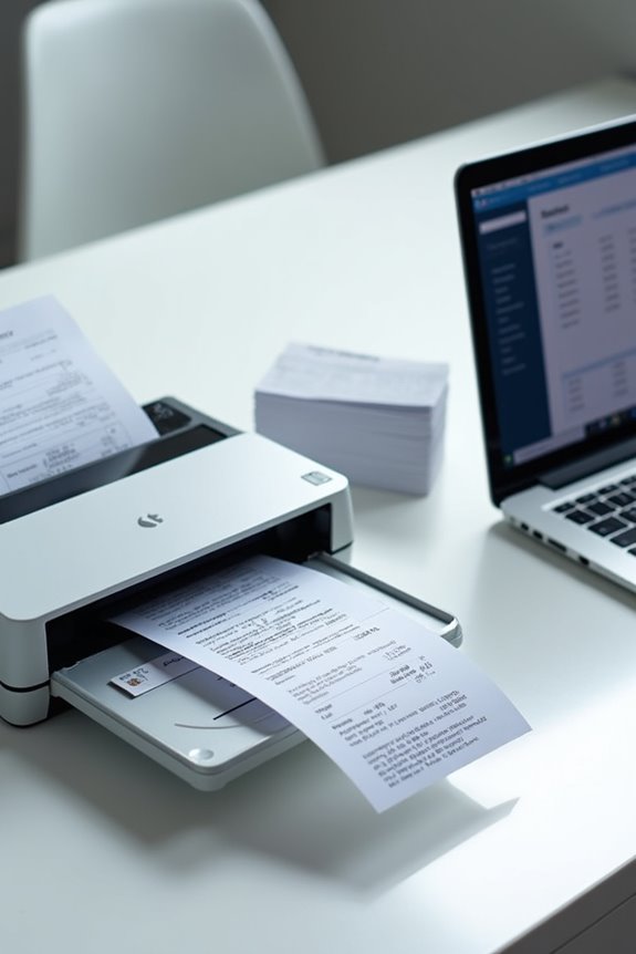 receipt integration for accounting