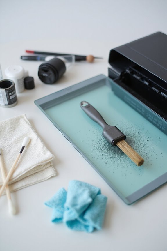 routine maintenance for scanners