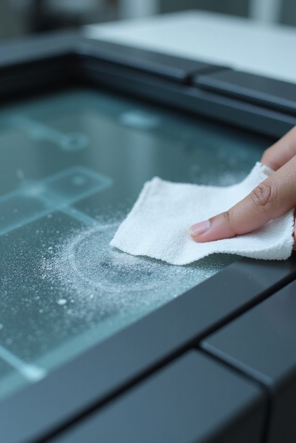 safe image sensor cleaning