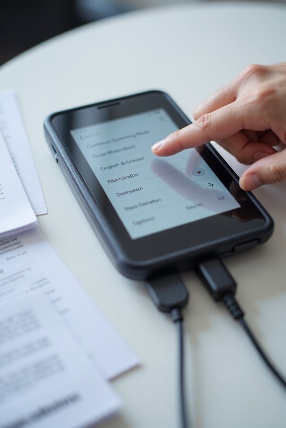 scan variables configuration process