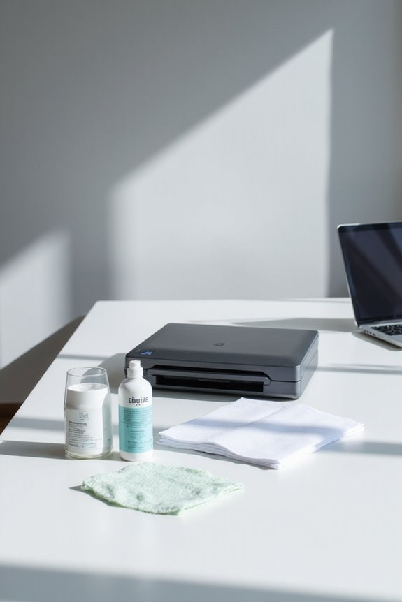 scanner cleaning kit instructions