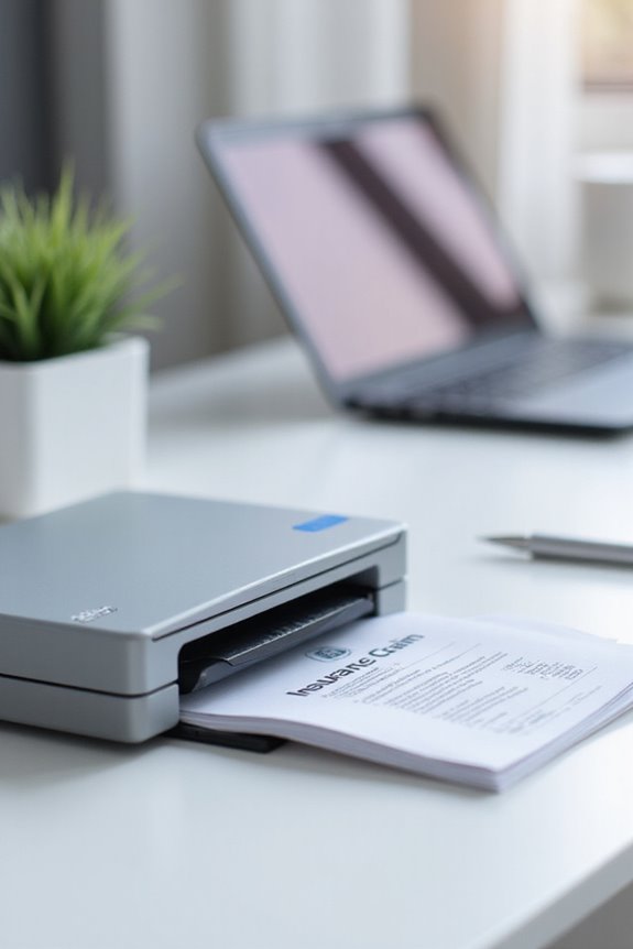 scanner for claims processing