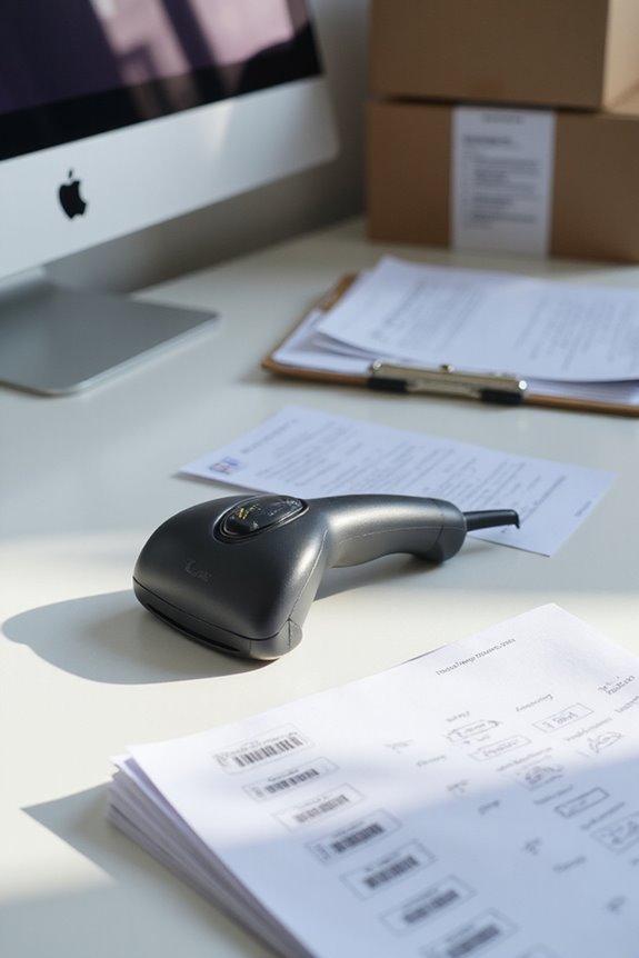 scanner for inventory tracking