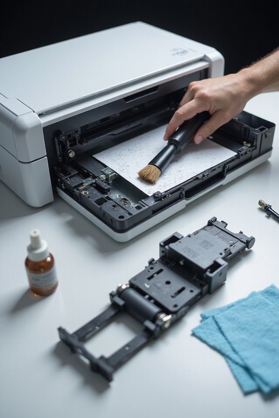 scanner maintenance and troubleshooting