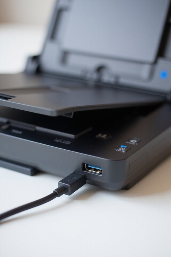 scanner setup instructions provided