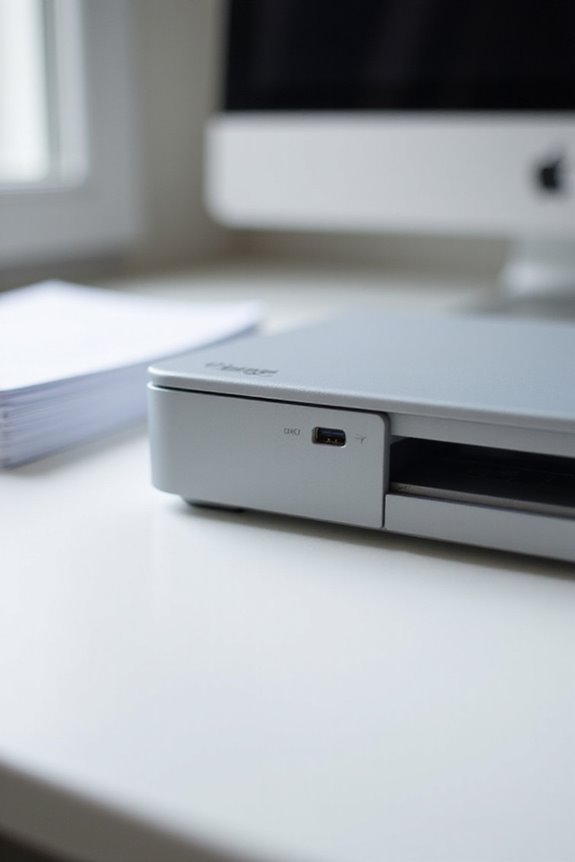 scanner thunderbolt connection guide