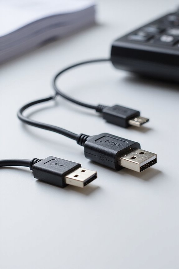 scanner usb cable considerations