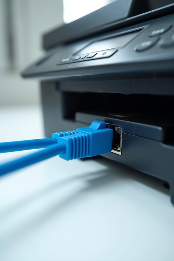 wired ethernet scanner setup